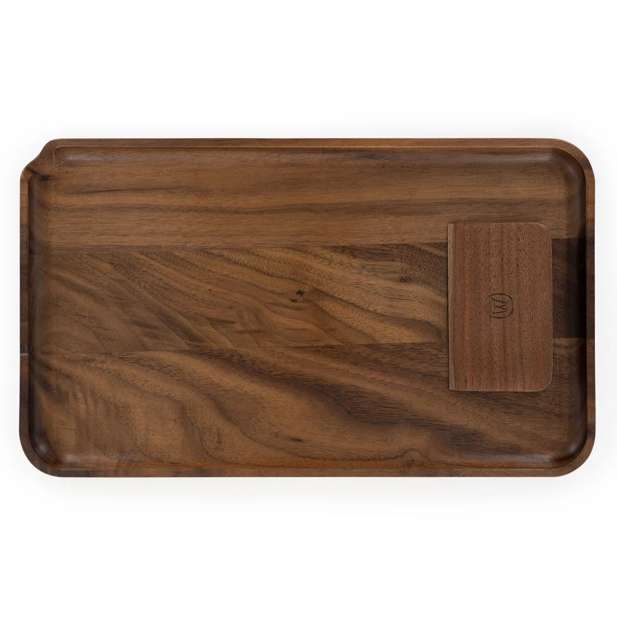 Bandeja de liar grande de madera