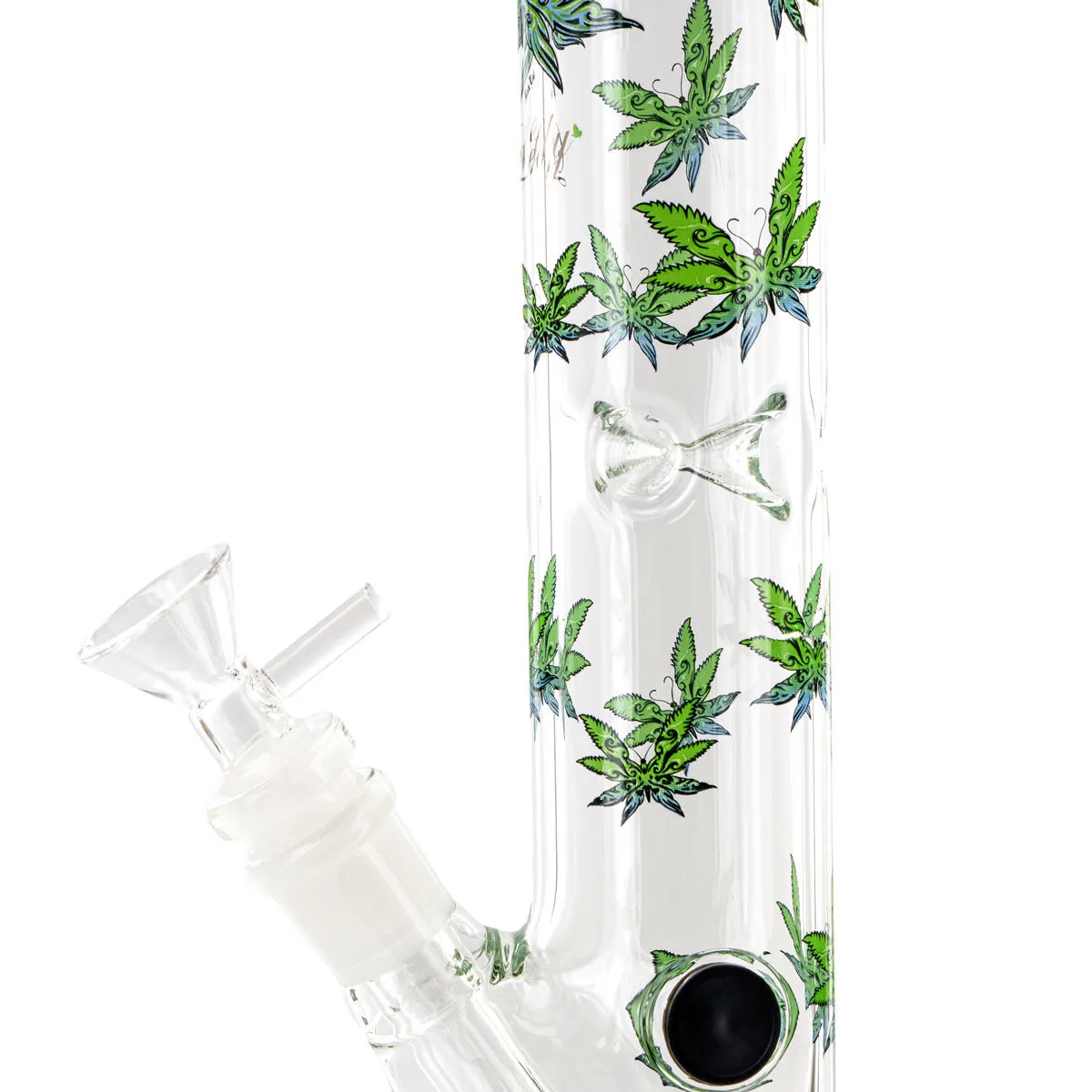 Bong de hielo cilíndrico Leaffly — imagen 3