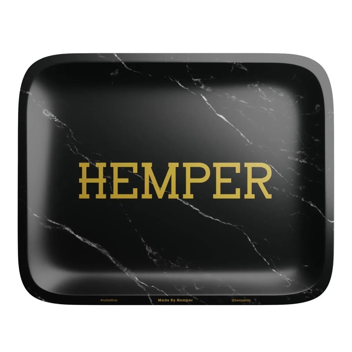 Bandeja de liar Hemper Luxe Black Marble — imagen 2