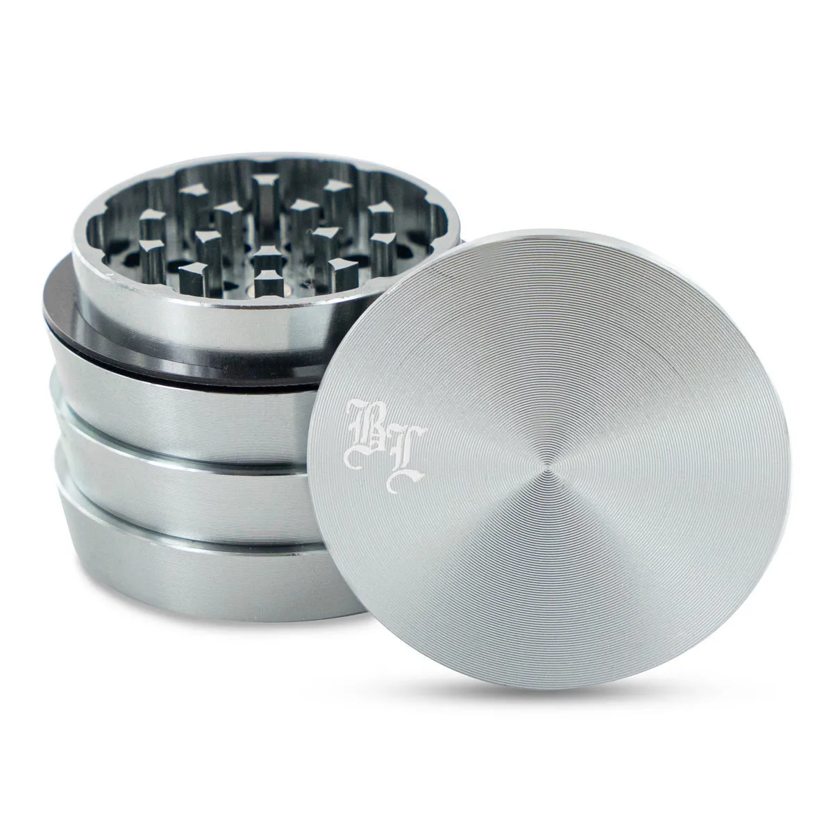 Grinder metálico Black Leaf Stacked — imagen 2