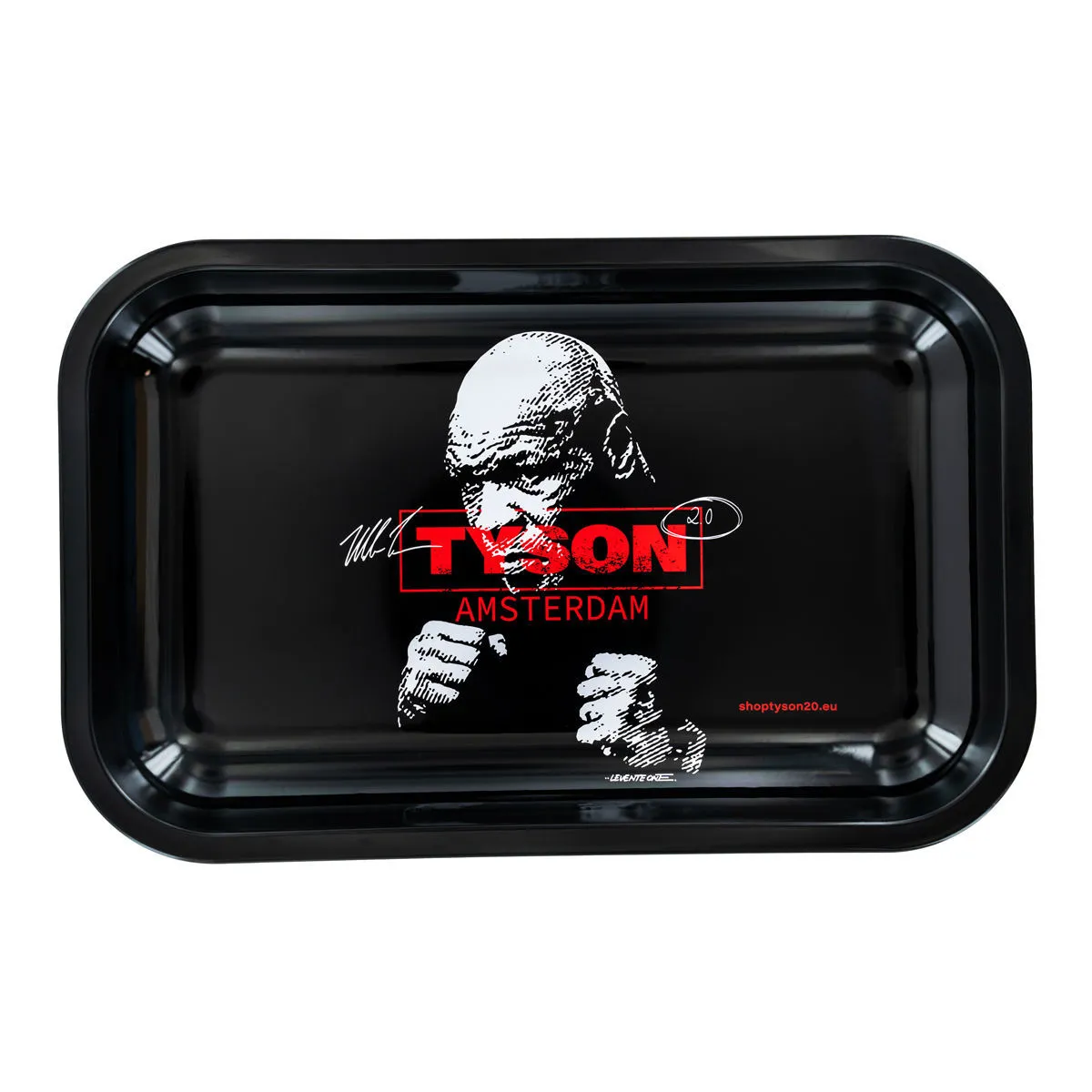 Bandeja de liar metálica negra "Boxing Mike" Tyson 2.0 — imagen 3