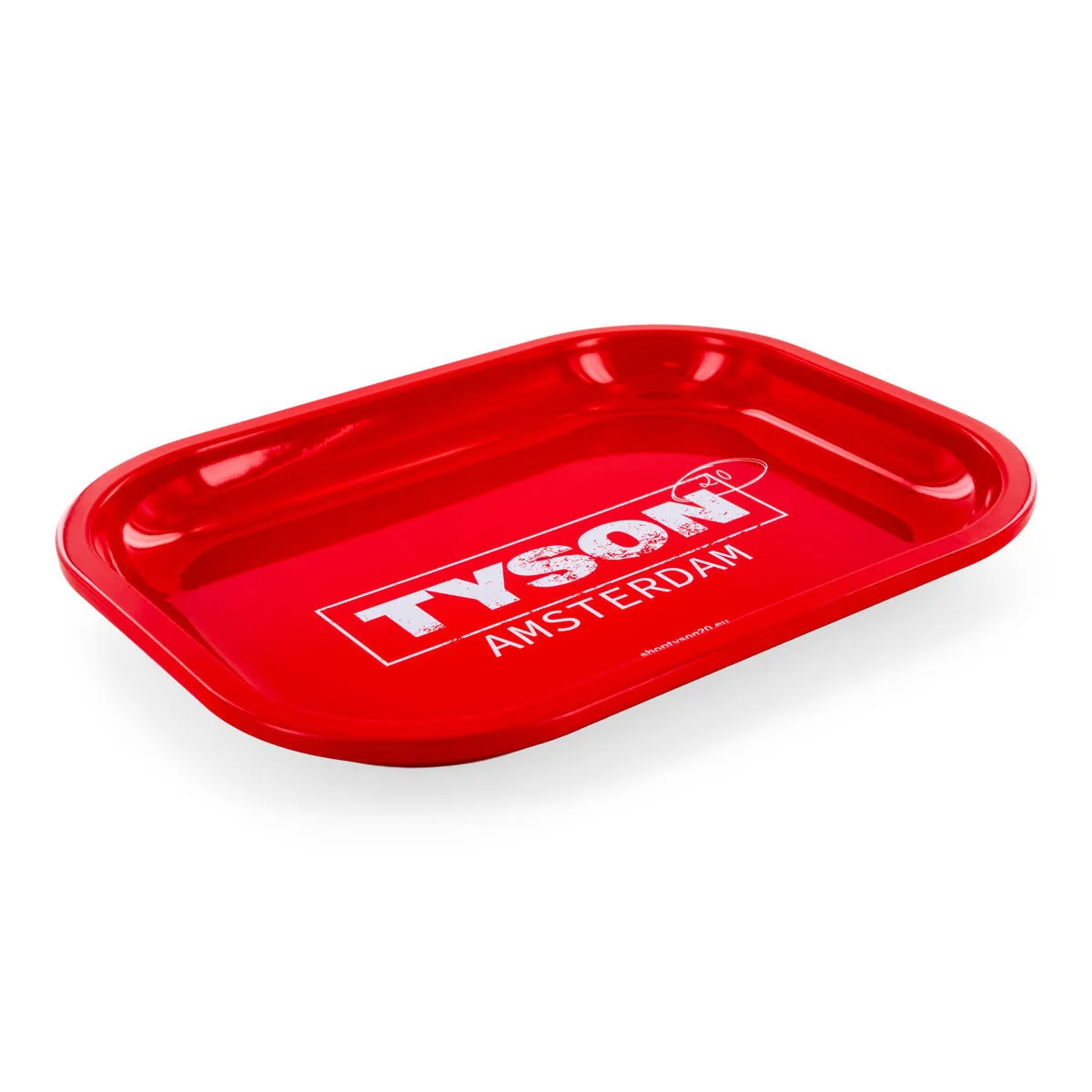 Bandeja de liar metálica roja "Tyson Amsterdam" — imagen 4