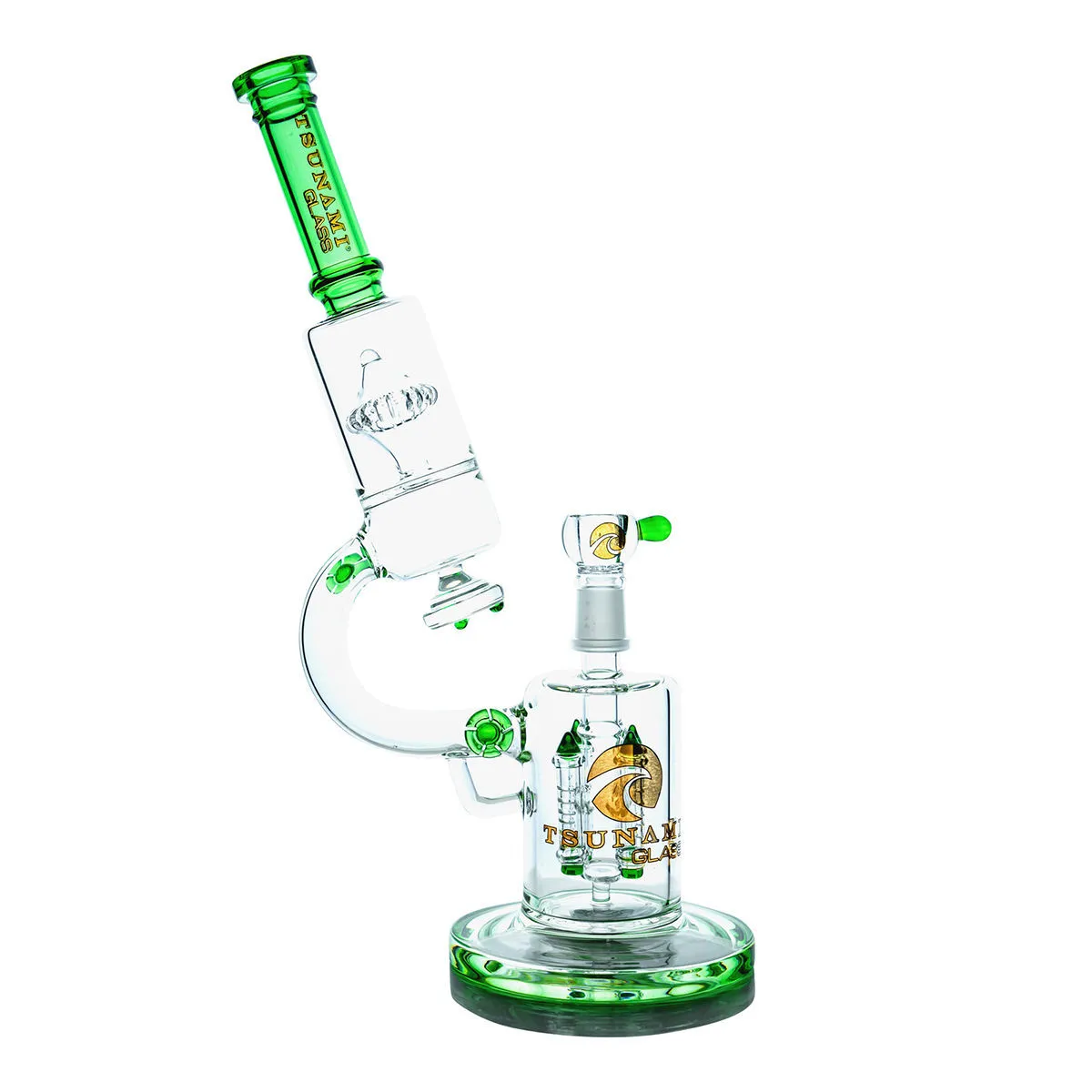 Bong Microscope 14'' (Tsunami Glass) — imagen 3