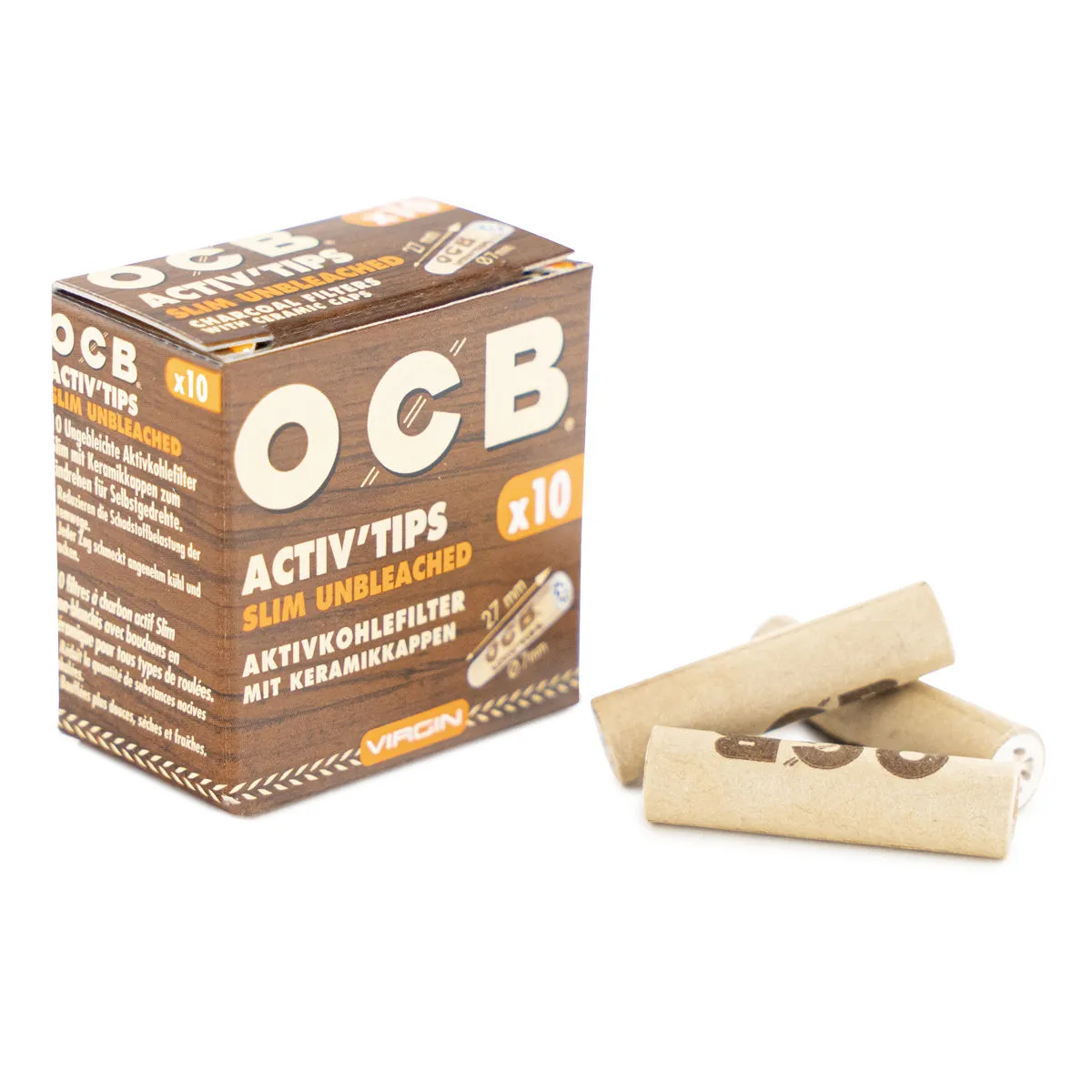 OCB Activ'Tips Slim filtros de carbón activado — imagen 3