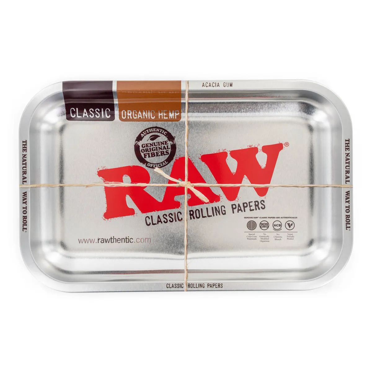 Bandeja de liar RAW Silver — imagen 3