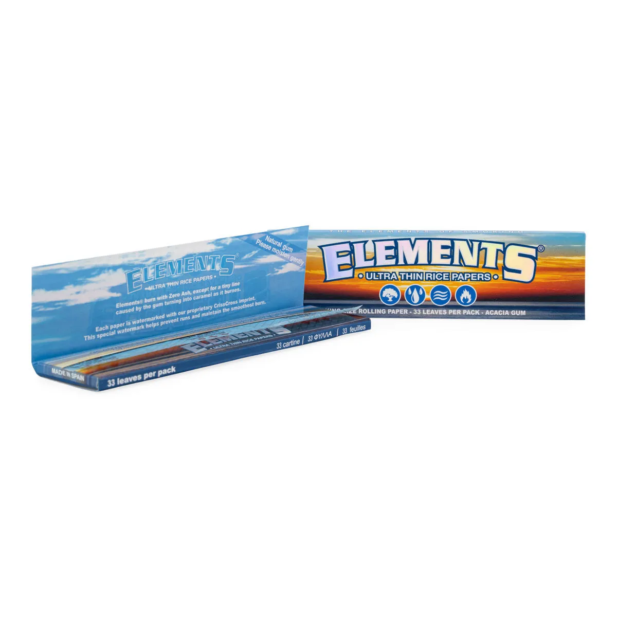 Papel de liar Elements King Size