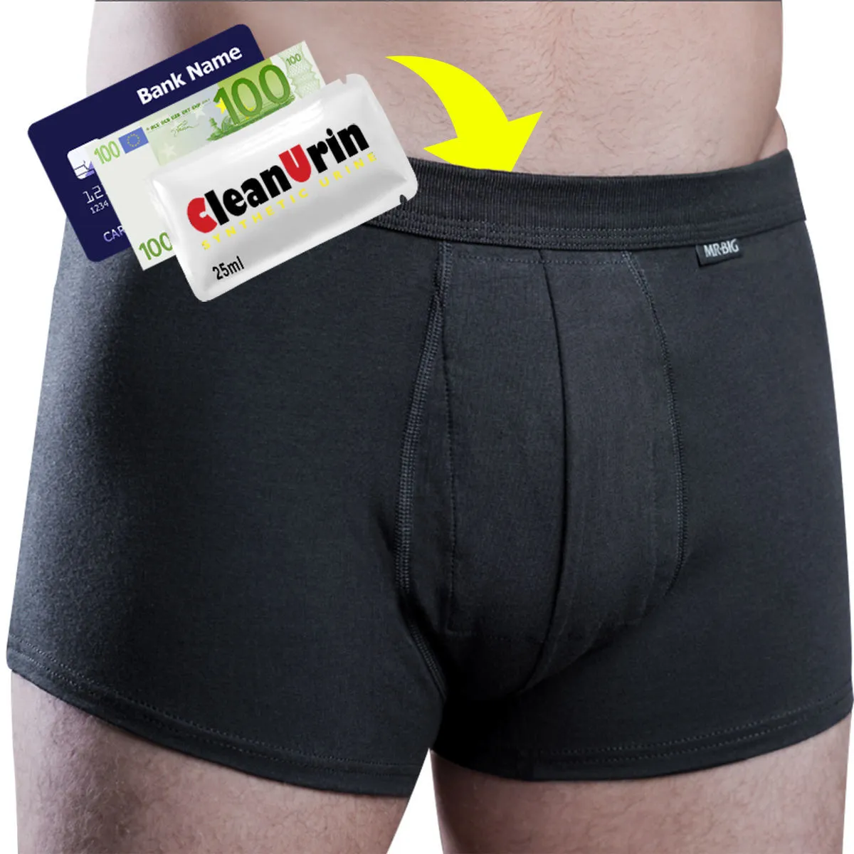 Calzoncillos con bolsillo secreto para hombre