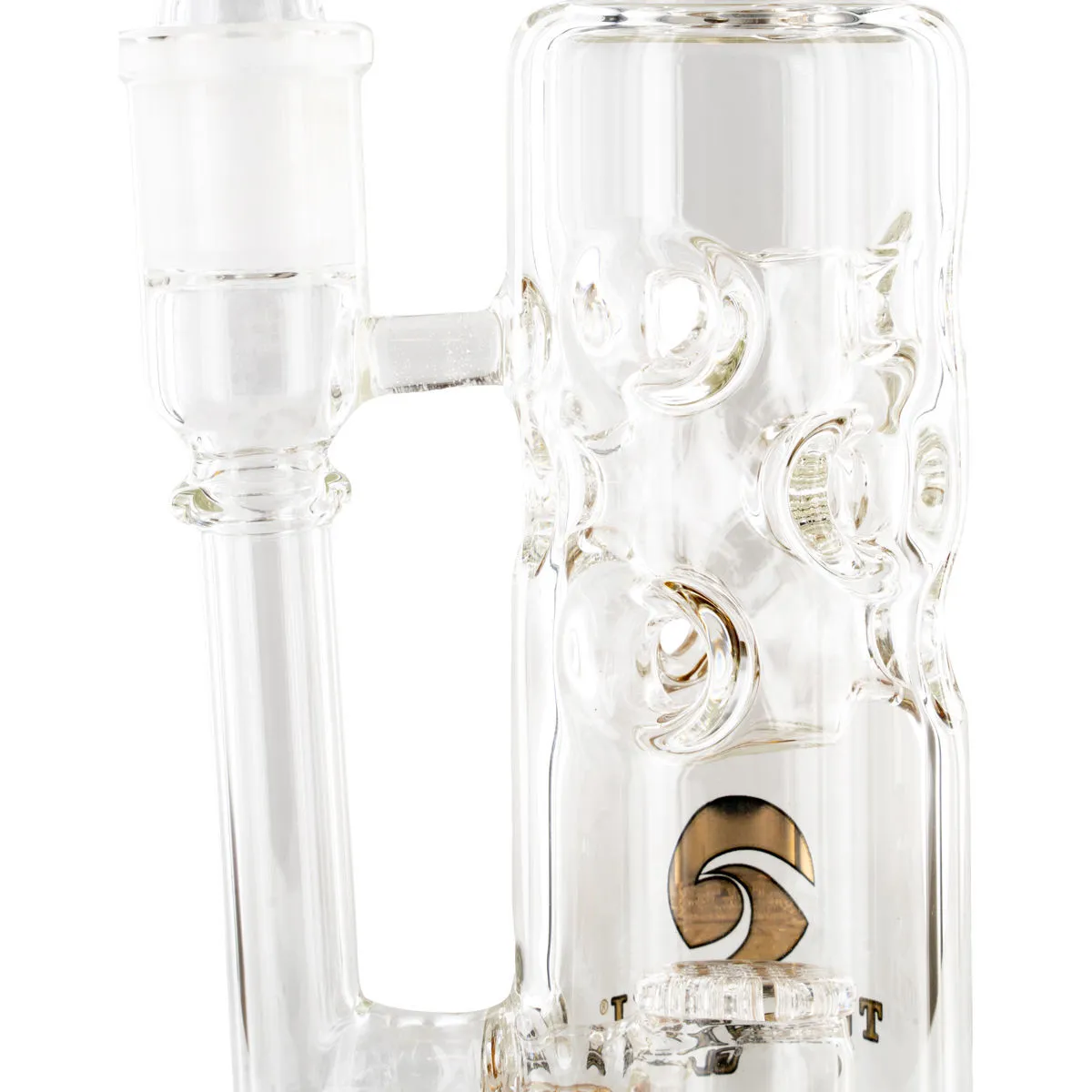 Dab Rig Swiss con percolador Shower Head 11'' (Tsunami Glass) — imagen 4