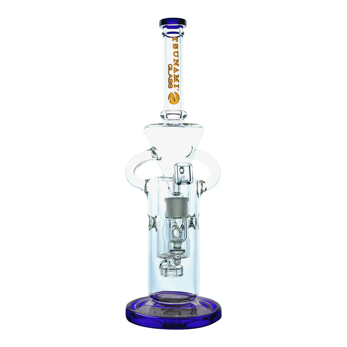 Dab Rig Recycler Suizo Shower Head 13'' (Tsunami Glass) — imagen 3