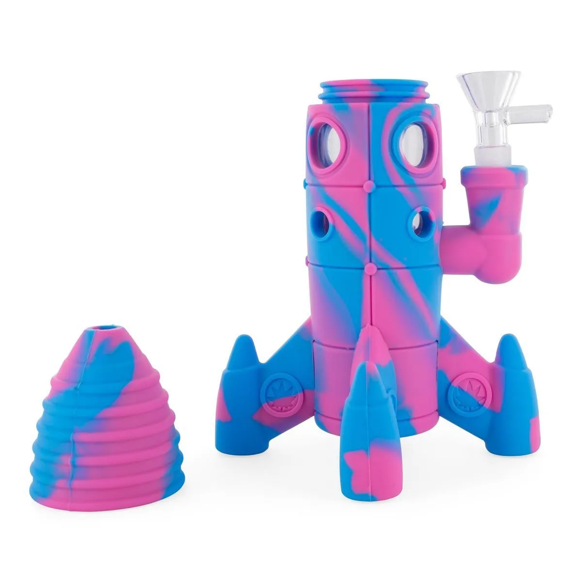 Bong cohete de silicona con LED — imagen 3