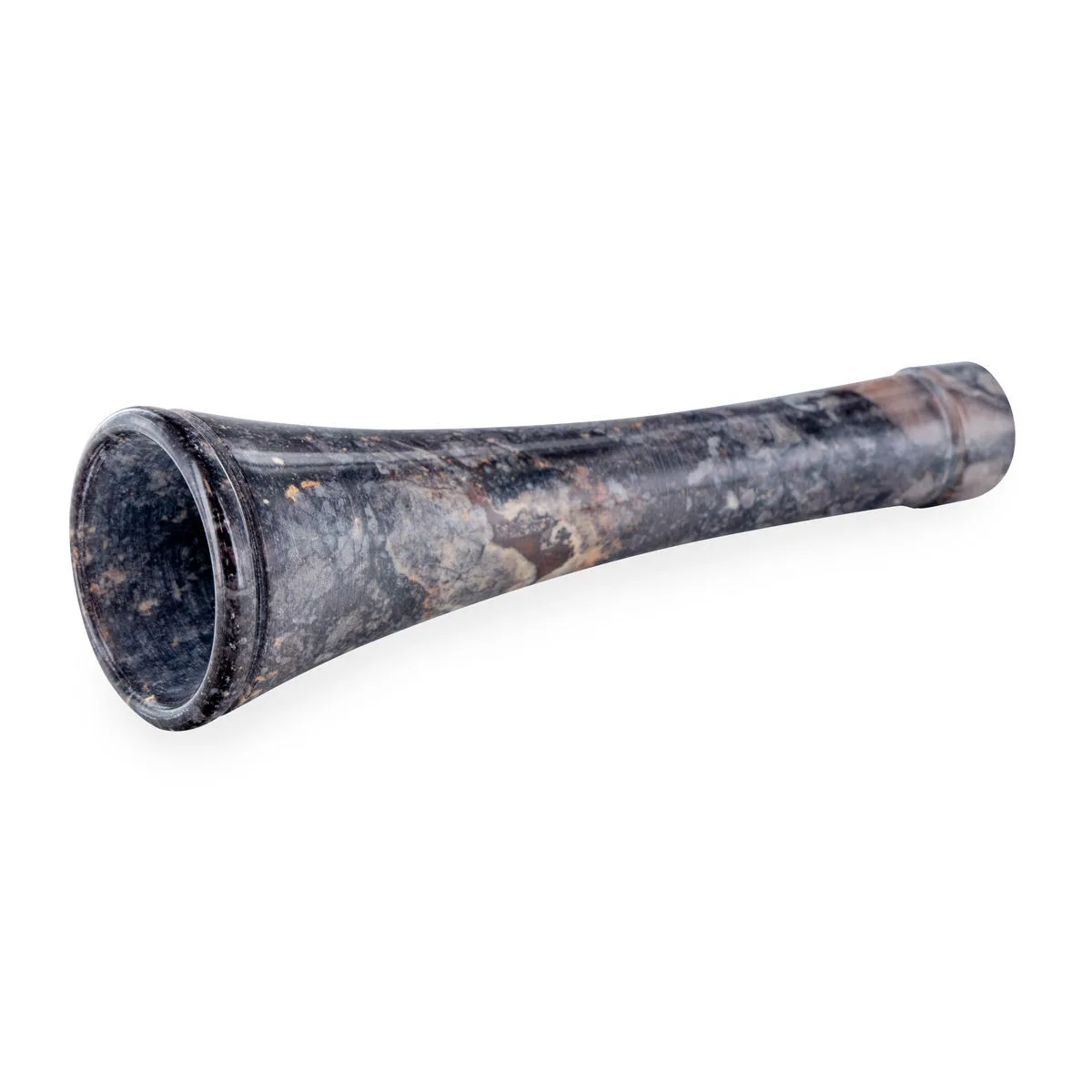 Chillum de esteatita liso pequeño