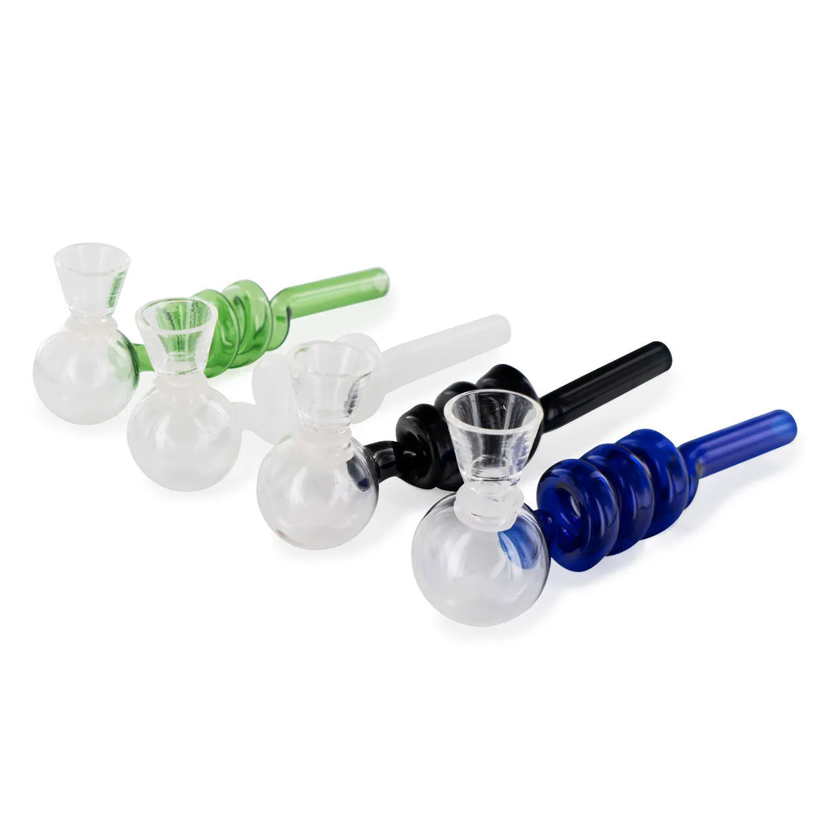 Pipa de cristal en espiral DMT