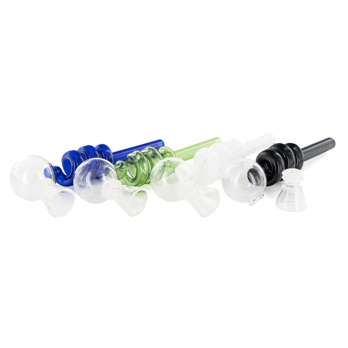 Pipa de cristal en espiral DMT — imagen 4