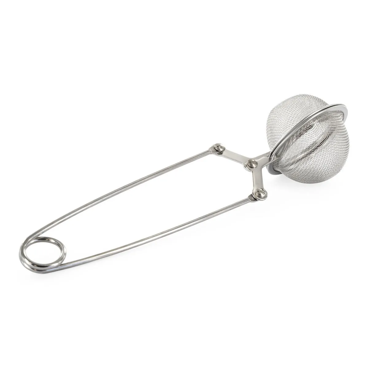 Filtro de té de malla de acero inoxidable con mango