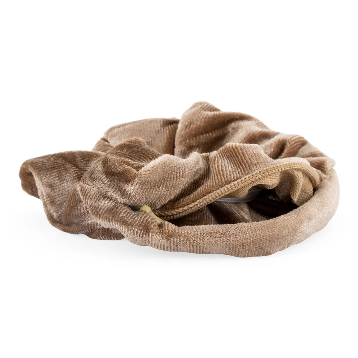 Coletero Stash Scrunchie con bolsillo oculto