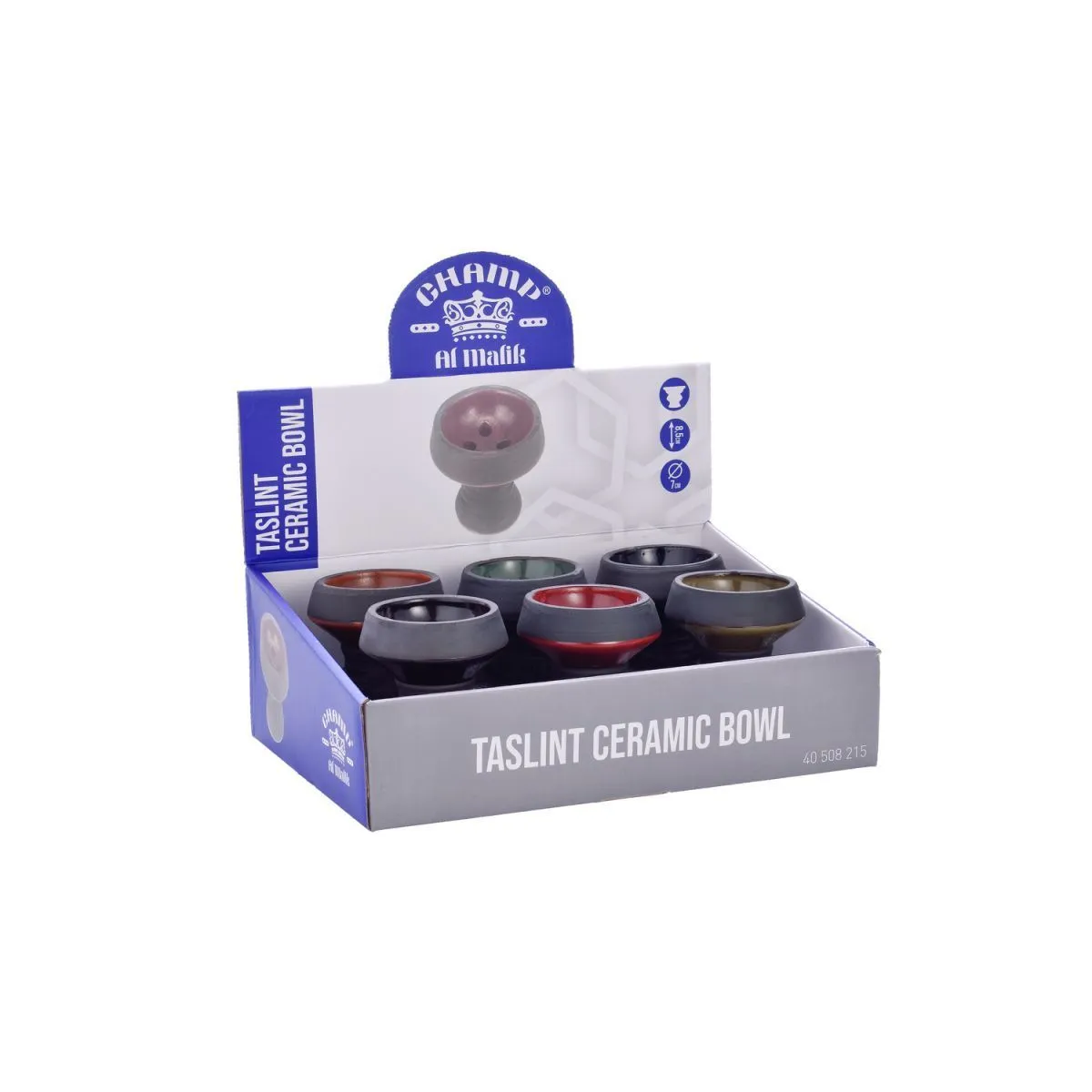 Cazoleta de cerámica Taslint para shisha (Champ Al Malik) — imagen 3