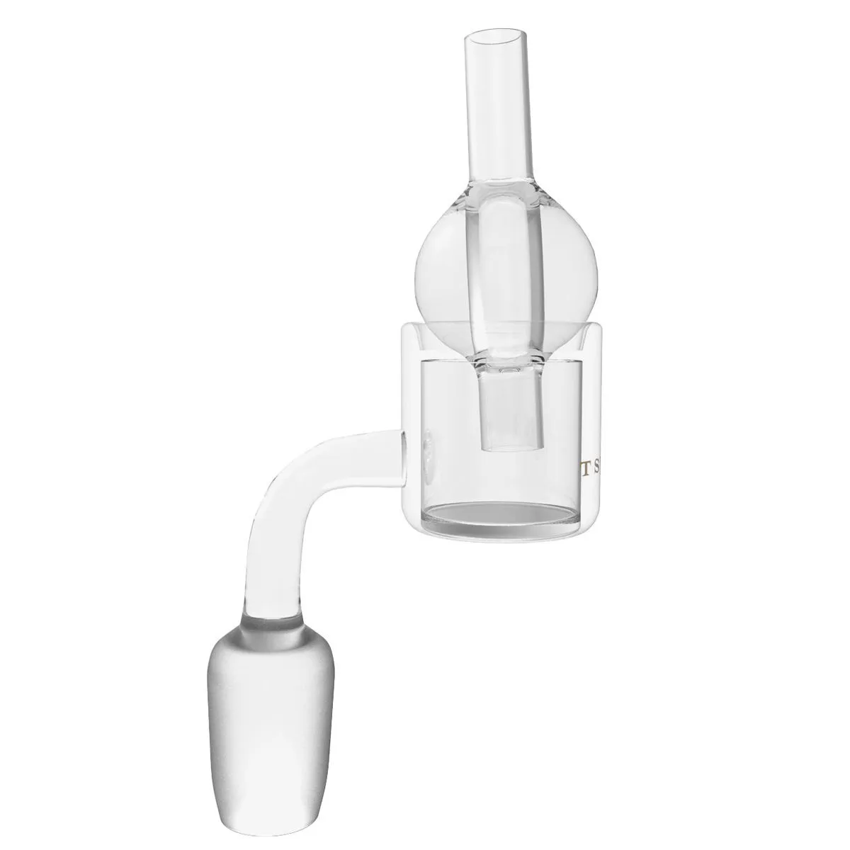 Banger de cuarzo térmico con carb cap (Tsunami Glass) — imagen 2