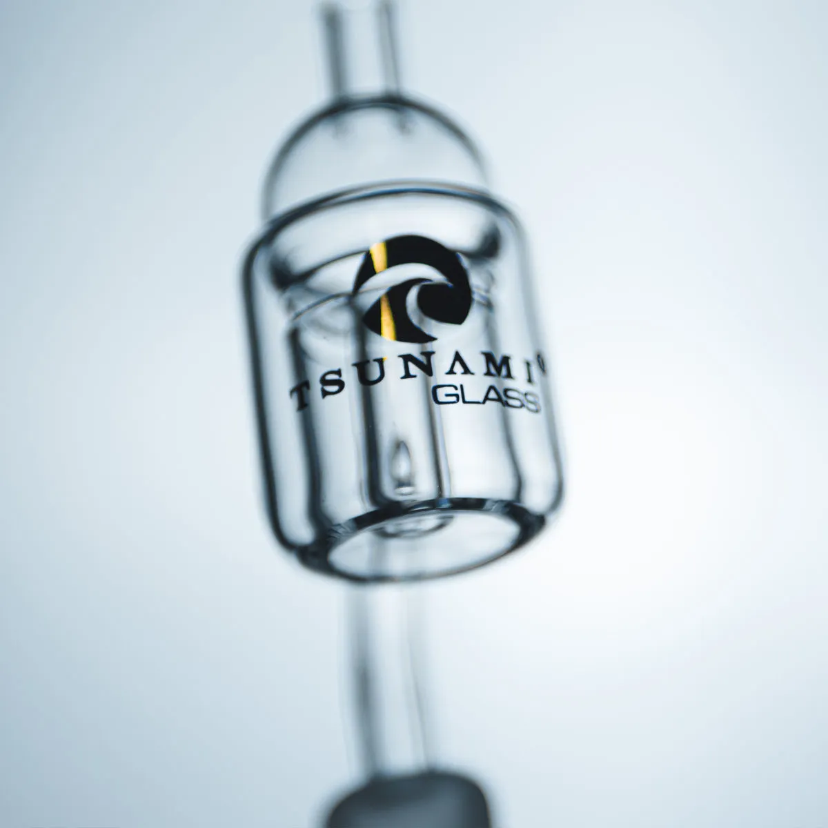 Banger de cuarzo térmico con carb cap (Tsunami Glass) — imagen 3