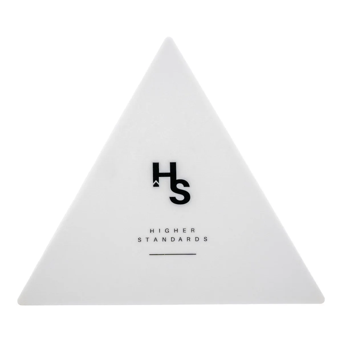 Alfombrilla triangular para concentrados blanca Higher Standards