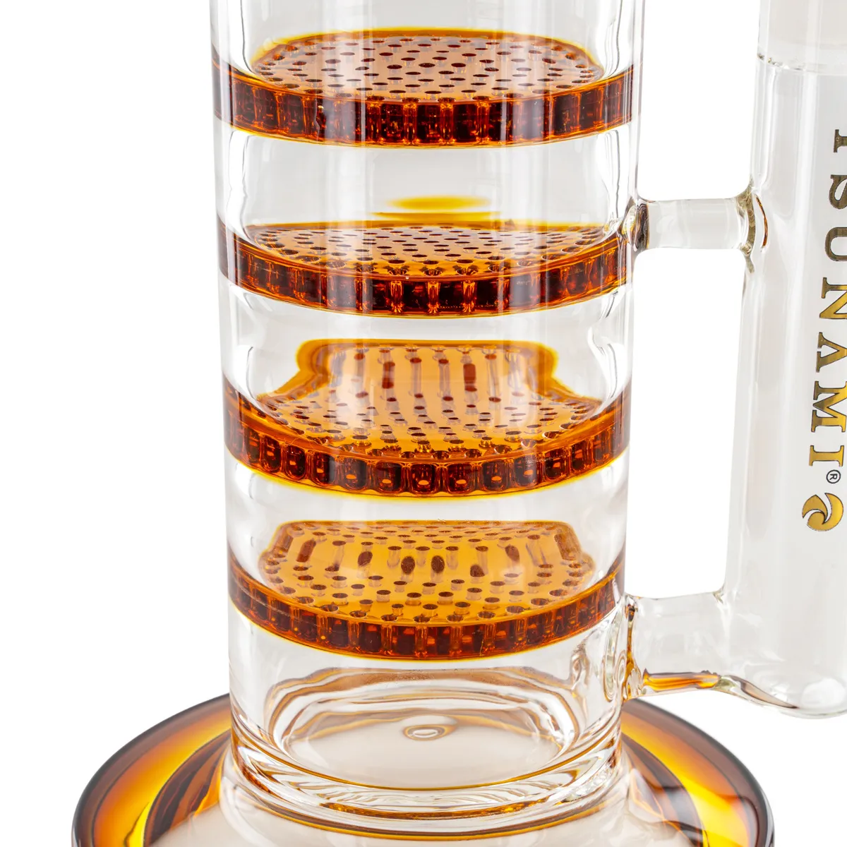 Bong Turbina Triple Panal 18'' (Tsunami Glass) — imagen 3