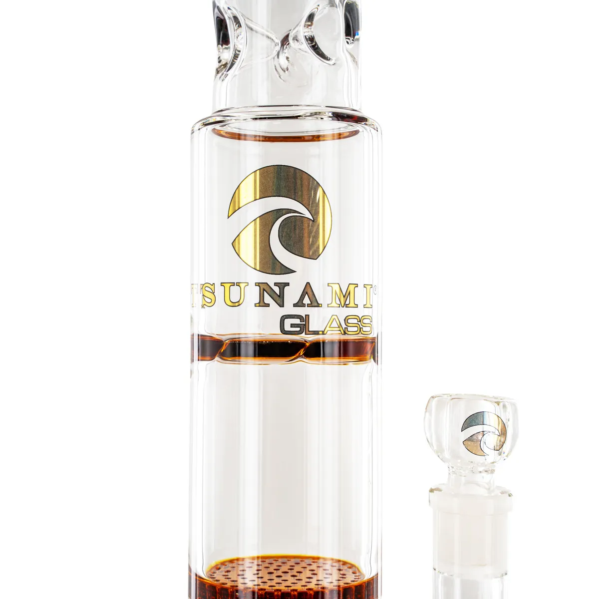Bong Turbina Triple Panal 18'' (Tsunami Glass) — imagen 4