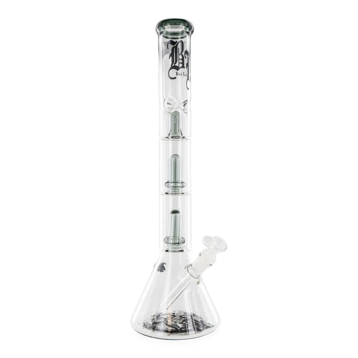 Bong con Triple Percolador Black Leaf