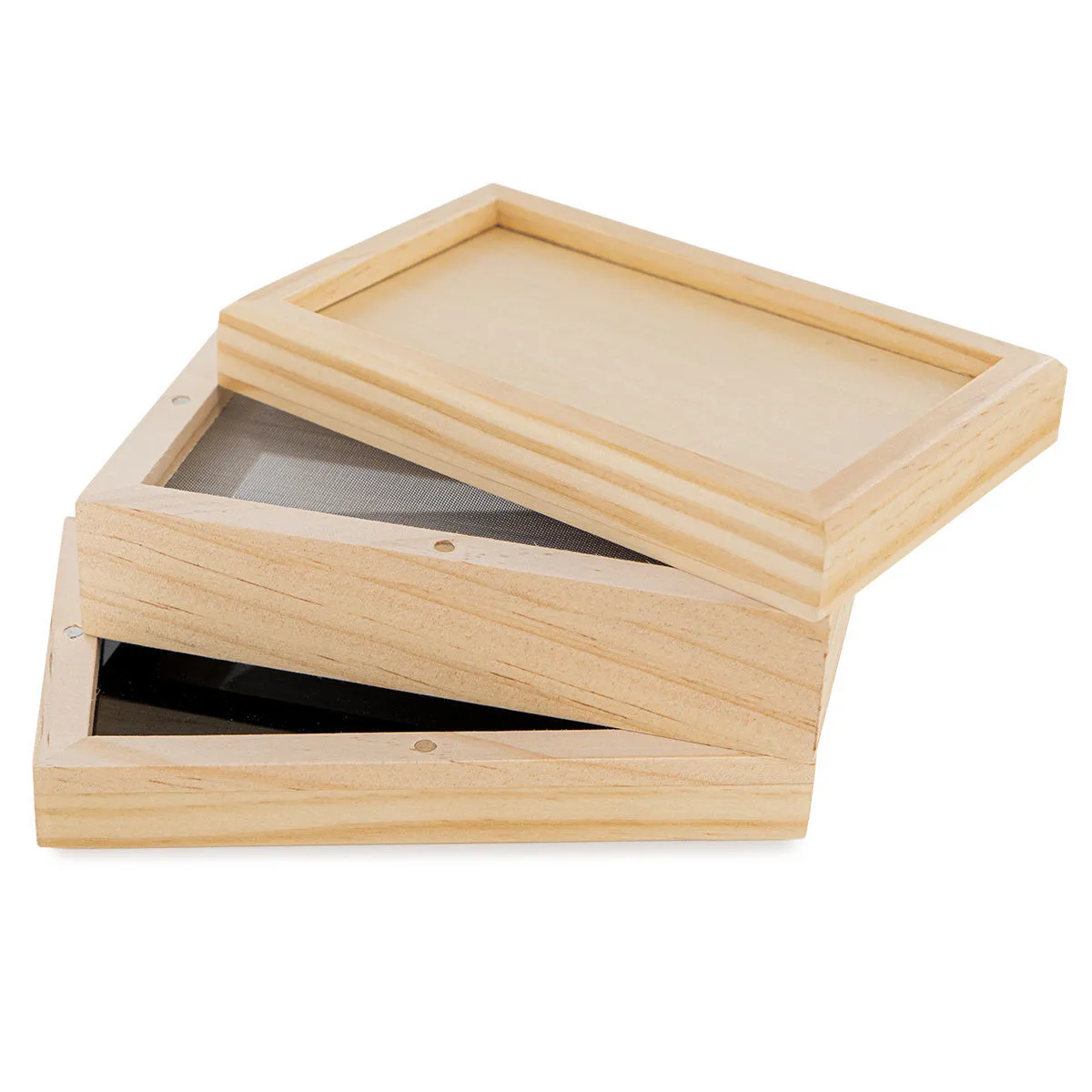 Caja tamizadora de madera — imagen 3