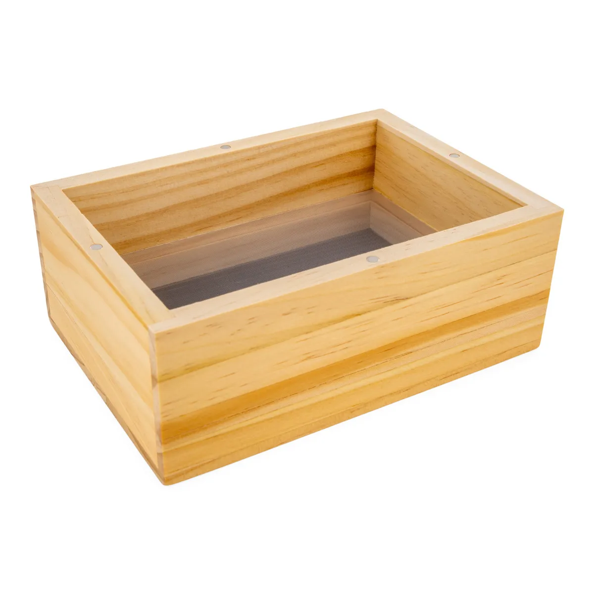 Caja tamizadora de madera — imagen 4