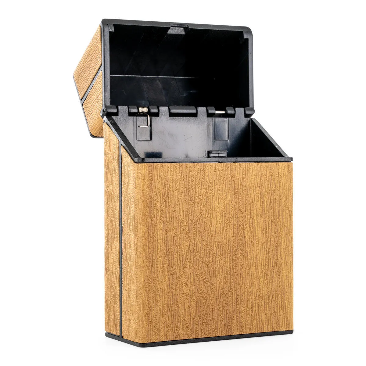 Pitillera con acabado de madera — imagen 4
